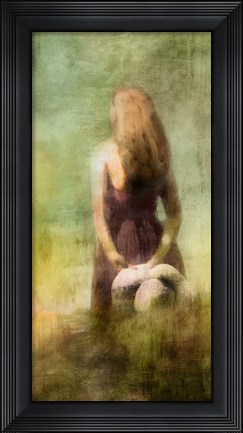 Framed Nymph Kiss II Print