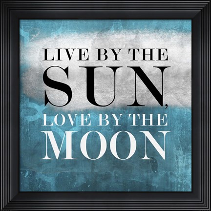 Framed Live BG I Print