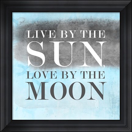 Framed Live BG II Print