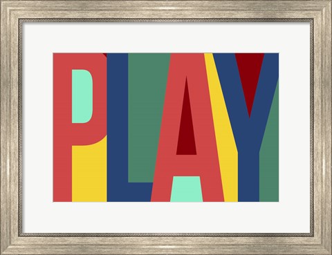 Framed Play Print