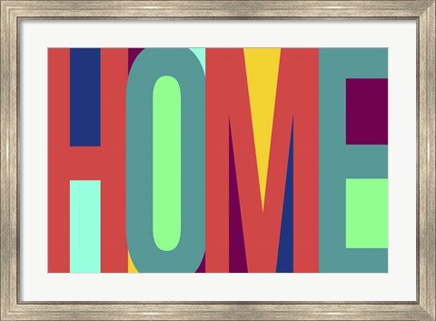 Framed Home Print