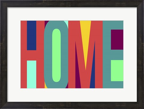 Framed Home Print