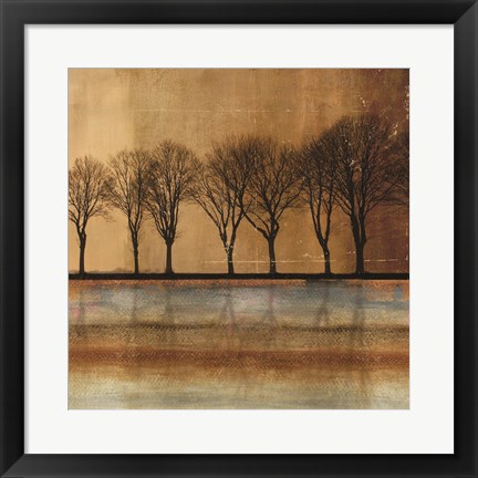 Framed In a Row Print