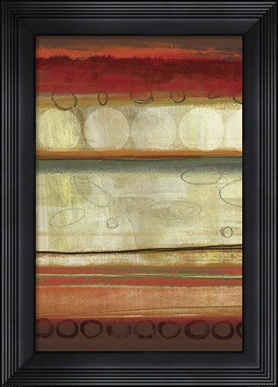 Framed Oasis Circles - Panel Print