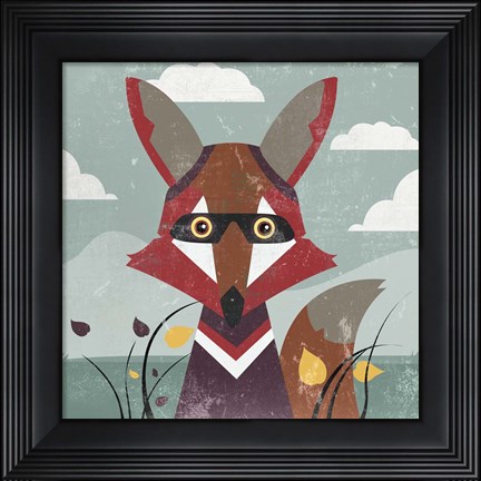 Framed Fox Print