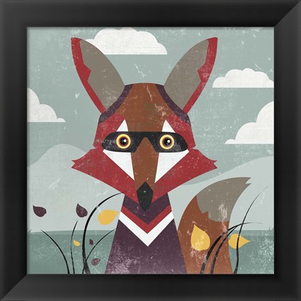 Framed Fox Print