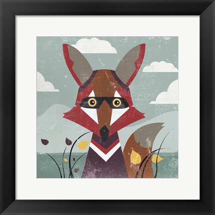 Framed Fox Print