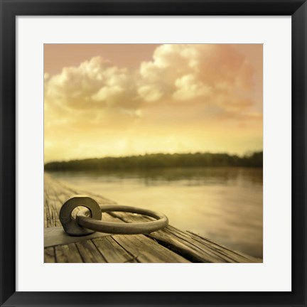 Framed Dockside Print