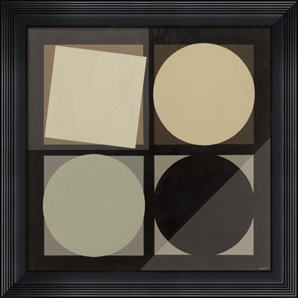 Framed Geo Natural Print