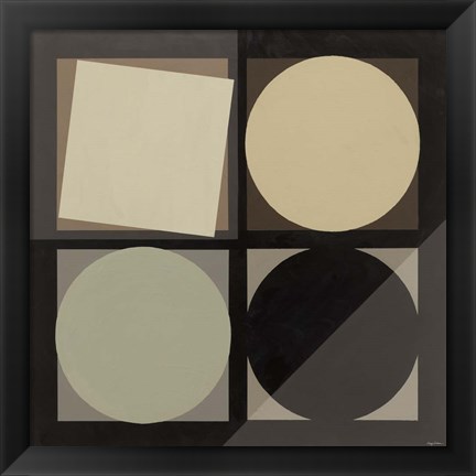 Framed Geo Natural Print