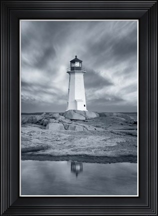 Framed By the Sea I Print
