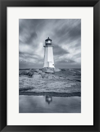 Framed By the Sea I Print