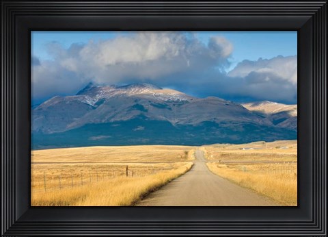 Framed Crossroads in Color Print