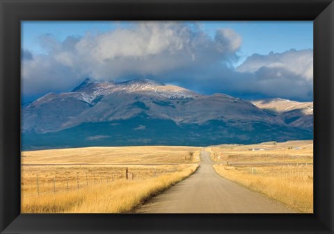 Framed Crossroads in Color Print