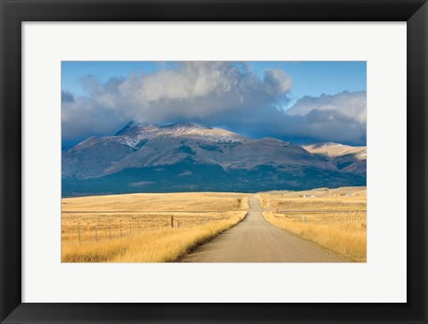 Framed Crossroads in Color Print