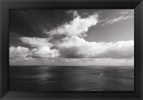 Framed Looking Out BW Print