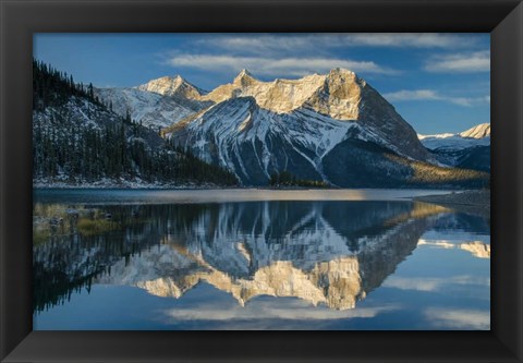 Framed Kananaskis Lake Reflection Print