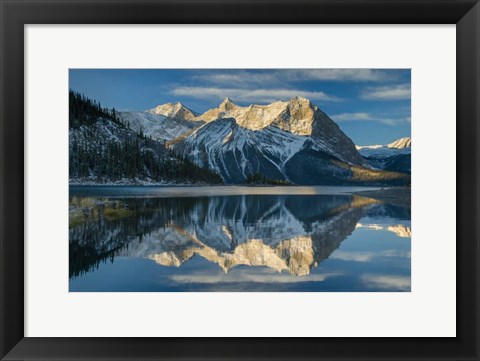 Framed Kananaskis Lake Reflection Print