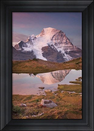 Framed Mount Robson Print