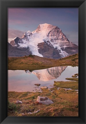 Framed Mount Robson Print