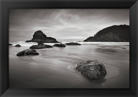 Framed Indian Beach II Print