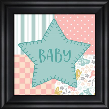 Framed Baby Quilt IV Baby Print