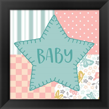 Framed Baby Quilt IV Baby Print