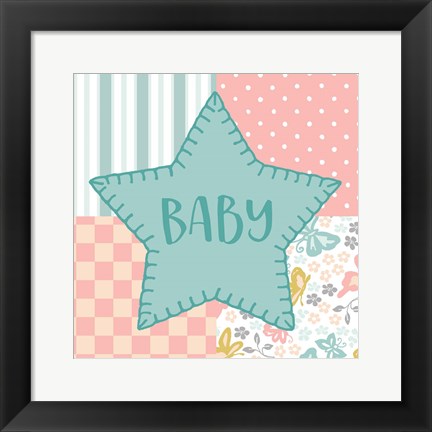 Framed Baby Quilt IV Baby Print