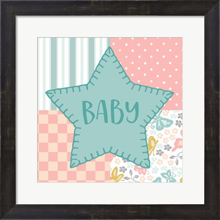Framed Baby Quilt IV Baby Print
