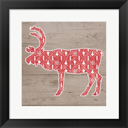 Framed Nordic Holiday XII Print
