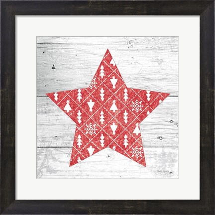 Framed Nordic Holiday XIII Print