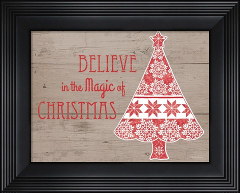 Framed Nordic Holiday VIII Print