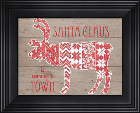 Framed Nordic Holiday IV Print