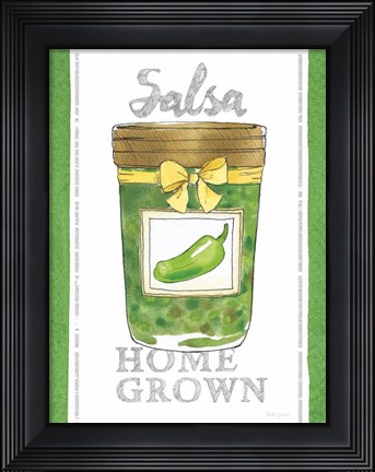 Framed Canning Kitchen VII Print