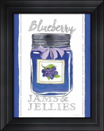 Framed Canning Kitchen VI Print