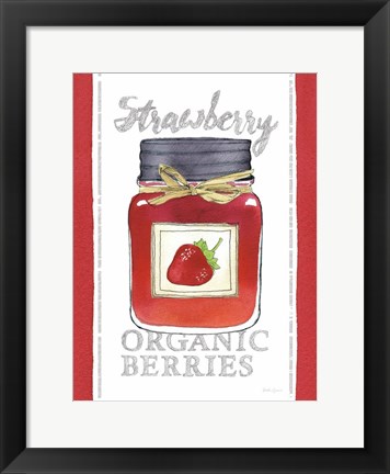 Framed Canning Kitchen V Print