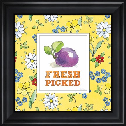 Framed Fresh From the Garden VI Print