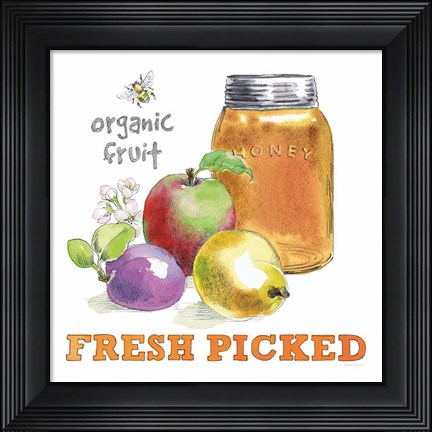 Framed Fresh From The Garden II Print