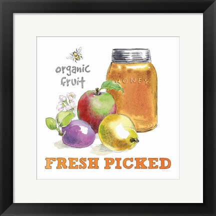 Framed Fresh From The Garden II Print