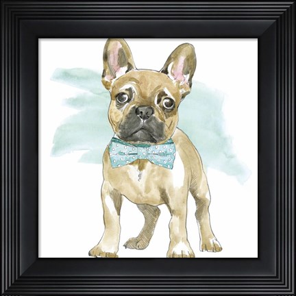 Framed Glamour Pups XI Print