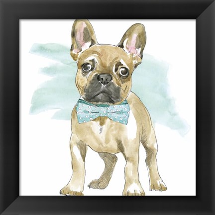 Framed Glamour Pups XI Print