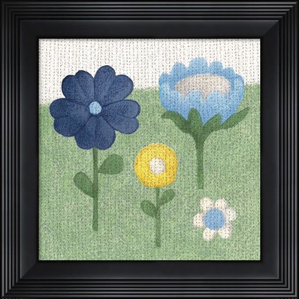 Framed Americana Garden IV Print