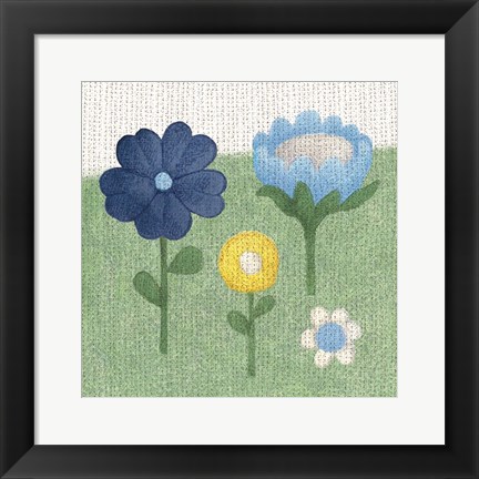 Framed Americana Garden IV Print