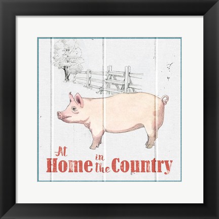 Framed Farm To Table VIII Print