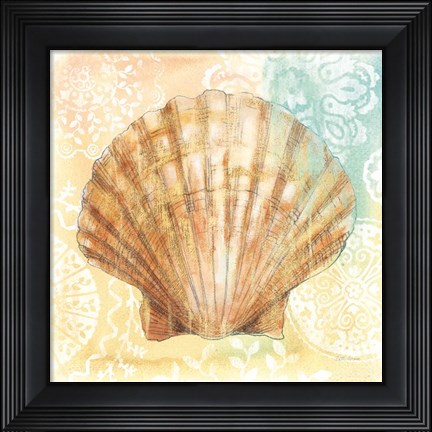 Framed Golden Treasures VIII Print