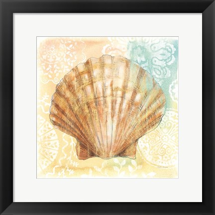 Framed Golden Treasures VIII Print