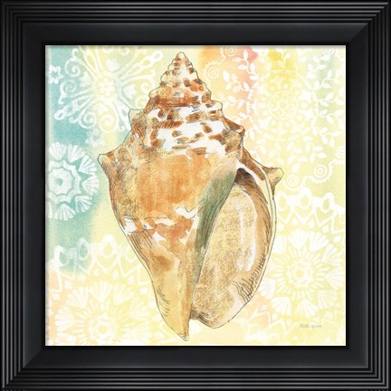 Framed Golden Treasures V Print