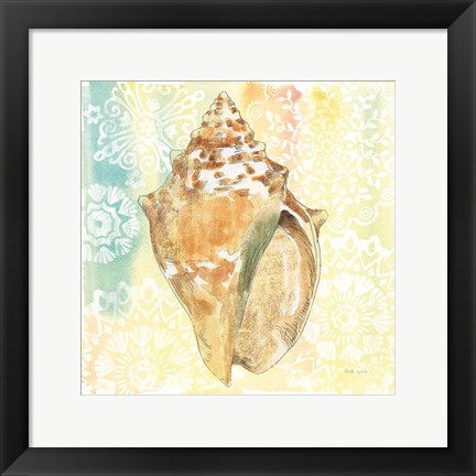 Framed Golden Treasures V Print