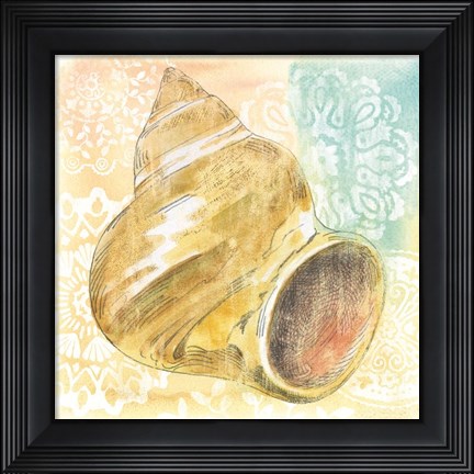 Framed Golden Treasures II Print