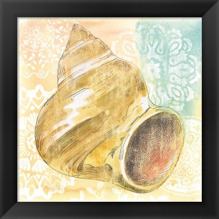 Framed Golden Treasures II Print